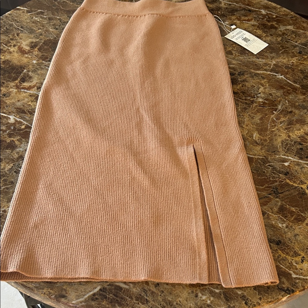 Losango, brown Knit Skirt
